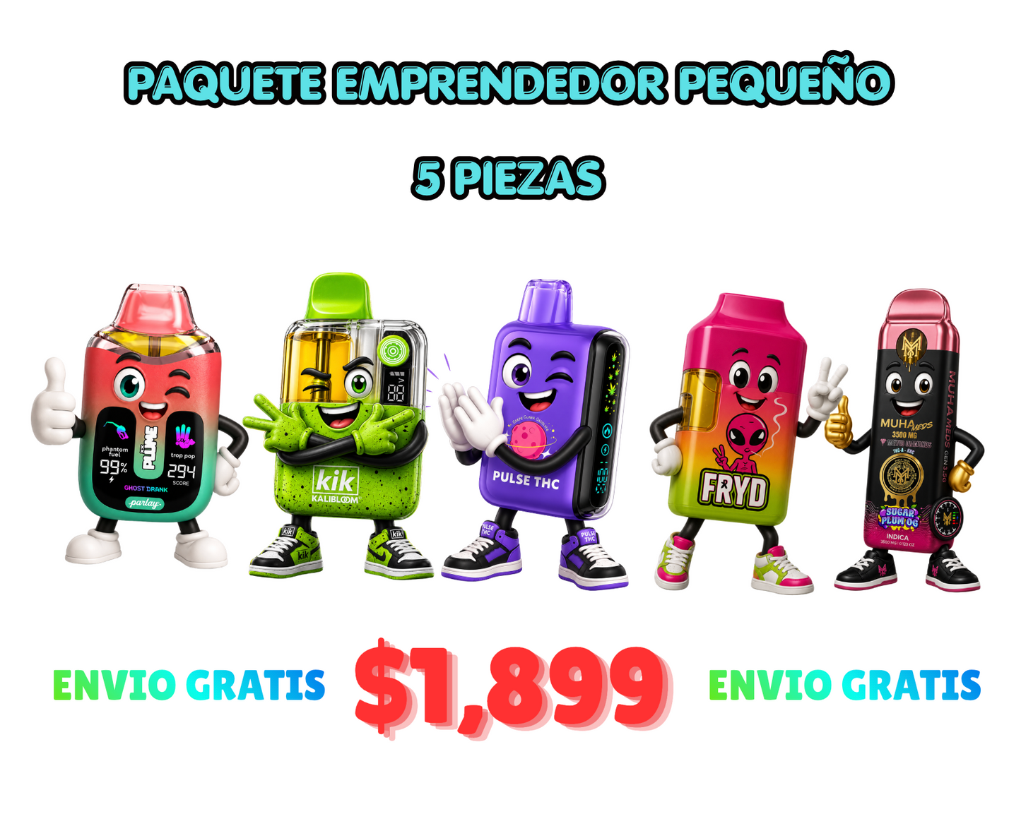 Paquete emprendedor principiante + ENVIO GRATIS