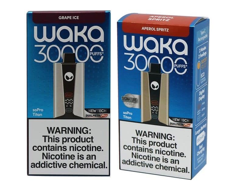Waka SoPro Titan 30,000 puffs mayoreo